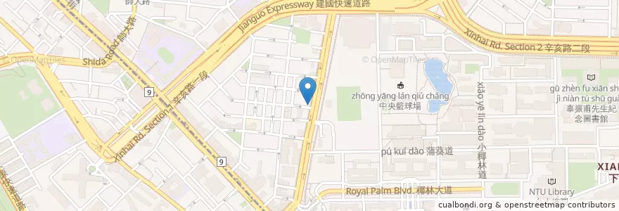 Mapa de ubicacion de 上好魚翅燕窩 en Taiwan, Nuova Taipei, Taipei.