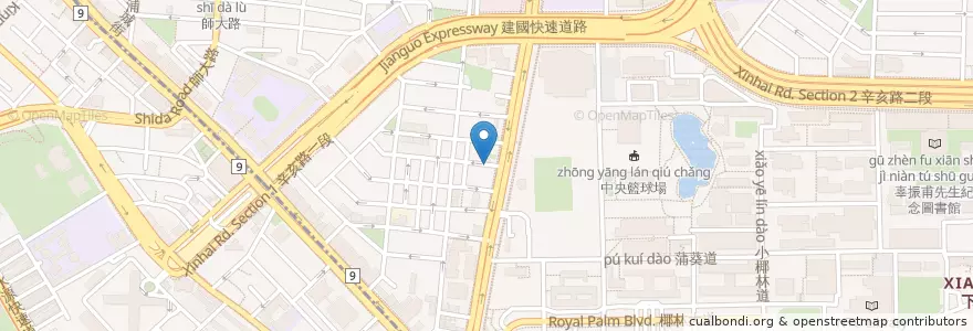 Mapa de ubicacion de 大安新生59 en Тайвань, Новый Тайбэй, Тайбэй.