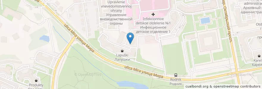 Mapa de ubicacion de Стиль Дент en Russia, Central Federal District, Vladimir Oblast, Городской Округ Владимир.
