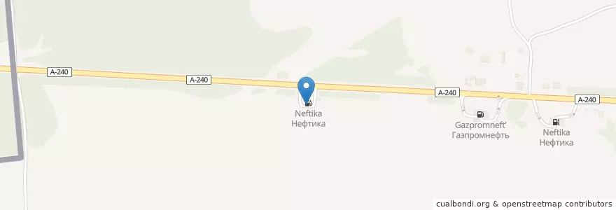 Mapa de ubicacion de Нефтика en Russland, Föderationskreis Zentralrussland, Oblast Brjansk, Злынковский Район, Злынковское Городское Поселение.