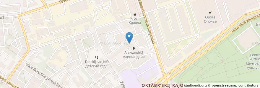 Mapa de ubicacion de Александрия en Rusland, Centraal Federaal District, Владимирская Область, Городской Округ Владимир.