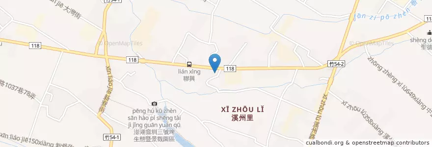 Mapa de ubicacion de 聯福宮 en Taiwan, Taiwan, 新竹縣, Zhubei.