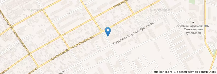 Mapa de ubicacion de Татаки en ロシア, 南部連邦管区, クラスノダール地方, Городской Округ Анапа.