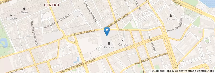 Mapa de ubicacion de Cabine de Polícia en ブラジル, 南東部地域, リオ デ ジャネイロ, Região Geográfica Imediata Do Rio De Janeiro, Região Metropolitana Do Rio De Janeiro, Região Geográfica Intermediária Do Rio De Janeiro, リオデジャネイロ.