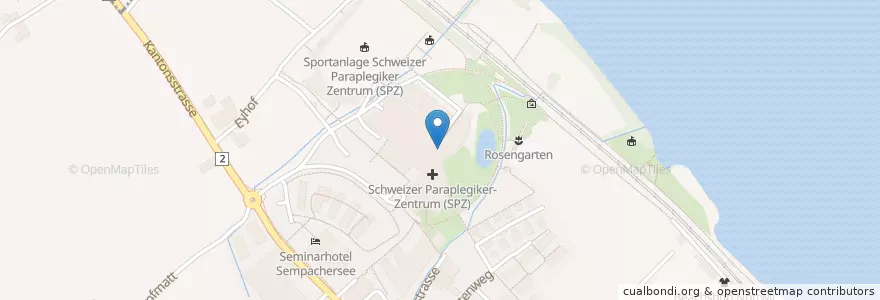Mapa de ubicacion de Restaurant SPZ en İsviçre, Luzern, Nottwil.
