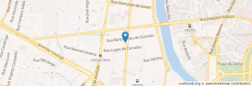 Mapa de ubicacion de Sorveteria Fri-Sabor en Бразилия, Северо-Восточный Регион, Пернамбуку, Região Geográgica Imediata Do Recife, Região Geográfica Intermediária Do Recife, Região Metropolitana Do Recife, Ресифи.