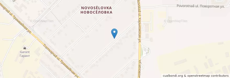 Mapa de ubicacion de Колонка en Rusland, Zuidelijk Federaal District, Oblast Rostov, Городской Округ Новочеркасск.