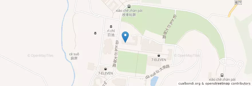 Mapa de ubicacion de MOLi 創新自造者開放實驗室 en Tayvan, 臺灣省, Nantou, 埔里鎮.