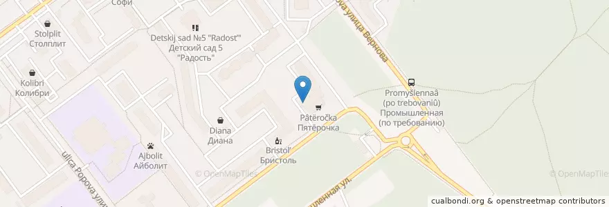 Mapa de ubicacion de Северная корона en 俄罗斯/俄羅斯, Центральный Федеральный Округ, 莫斯科州, Городской Округ Дубна.