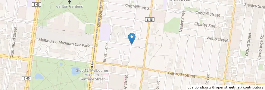 Mapa de ubicacion de Bediuzzaman Said Nursi Cultural Foundation en أستراليا, ولاية فيكتوريا.