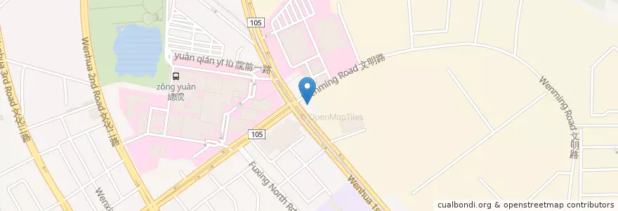 Mapa de ubicacion de 台亞林口長庚加油站 en 타이완, 타오위안 시.