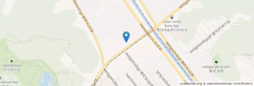 Mapa de ubicacion de 번3치안센터 en Республика Корея, Сеул, 강북구, 번3동.