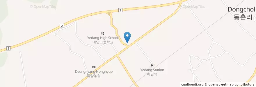 Mapa de ubicacion de 보성경찰서 en 大韓民国, 全羅南道, 宝城郡.
