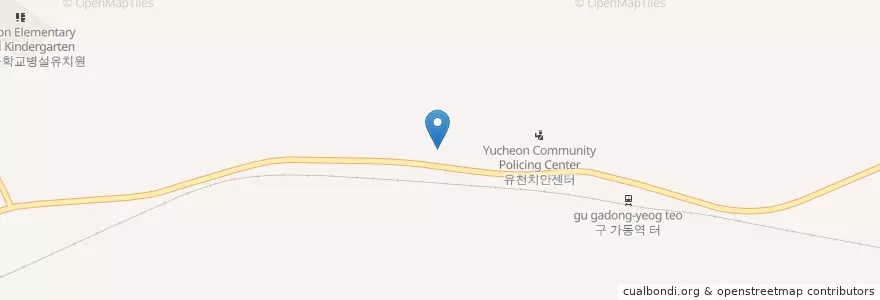 Mapa de ubicacion de 예천농협 en Zuid-Korea, Gyeongsangbuk-Do, 예천군.