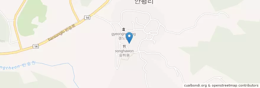 Mapa de ubicacion de 동부산농협 en Республика Корея, Пусан, 기장군, 철마면.