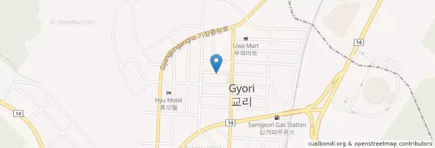 Mapa de ubicacion de 동부산농협 en 대한민국, 부산, 기장군, 기장읍.