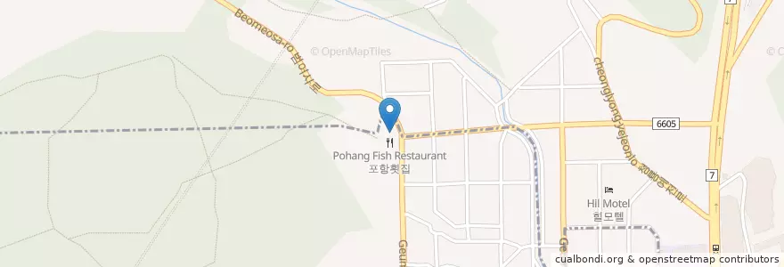 Mapa de ubicacion de Namsan Gallery en South Korea, Busan, Geumjeong-Gu.