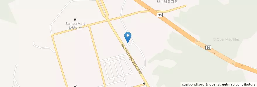Mapa de ubicacion de 미즈ELS여성병원 en 大韓民国, 大田, 儒城区, 노은동.