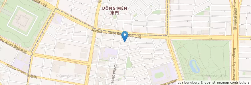 Mapa de ubicacion de 世中欣健保藥局 en Тайвань, Новый Тайбэй, Тайбэй, Даань.
