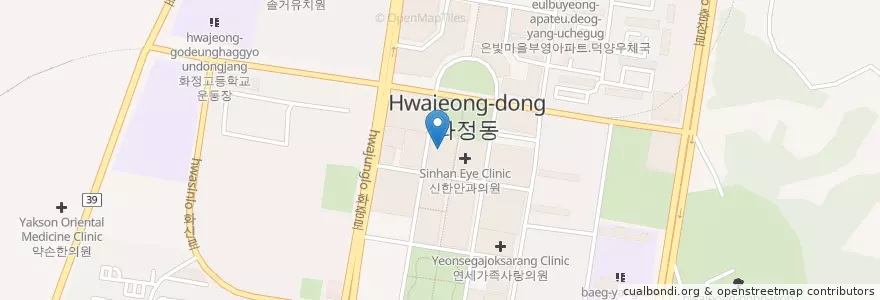 Mapa de ubicacion de 예빛안과의원 en Corea Del Sur, Gyeonggi, 고양시, 덕양구.