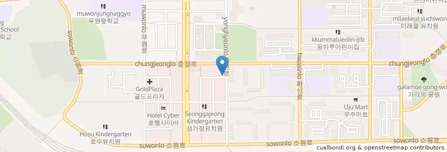 Mapa de ubicacion de 한병상이비인후과 en Corea Del Sud, Gyeonggi, 고양시, 덕양구.