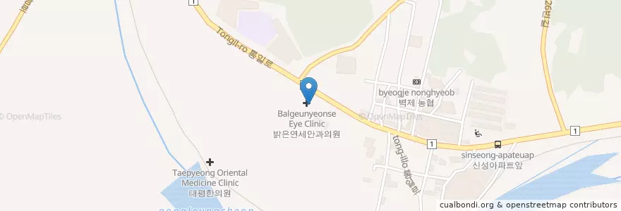 Mapa de ubicacion de 성동한의원 en 大韓民国, 京畿道, 高陽市, 徳陽区.