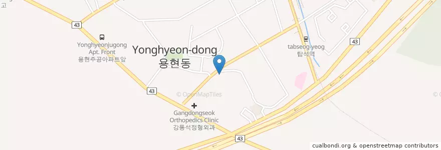 Mapa de ubicacion de 승소아과의원 en Korea Selatan, Gyeonggi, 의정부시.