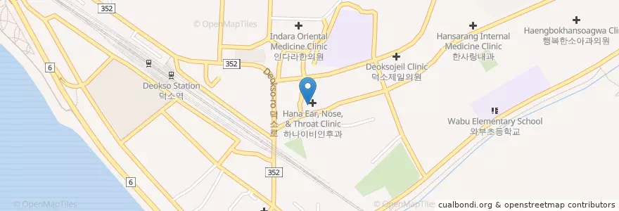 Mapa de ubicacion de 서울림피부과의원 en Korea Selatan, Gyeonggi, 남양주.