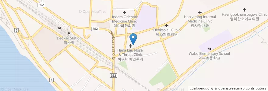 Mapa de ubicacion de Yeonse White Dental Clinic en South Korea, Gyeonggi-Do, Namyangju-Si.
