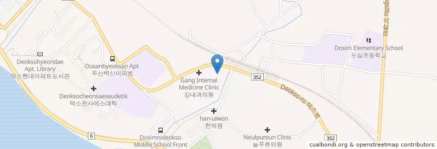 Mapa de ubicacion de 웰치과의원 en Güney Kore, 경기도, 남양주.