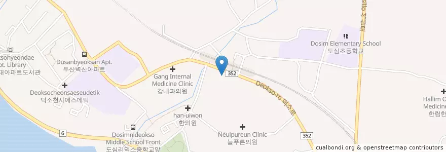 Mapa de ubicacion de 금정형회과 en Güney Kore, 경기도, 남양주.