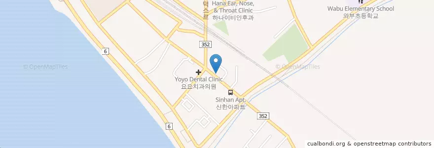 Mapa de ubicacion de 경희맥한의원 en Республика Корея, Кёнгидо, 남양주.