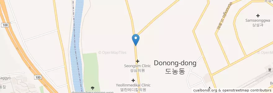 Mapa de ubicacion de 도농경희한의원 en Республика Корея, Кёнгидо.