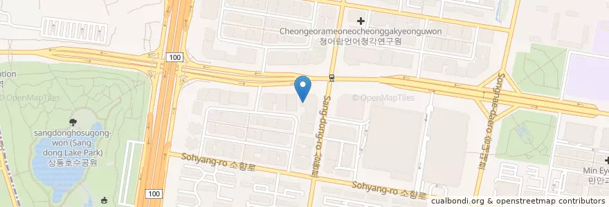 Mapa de ubicacion de 경희으뜸한의원 en 대한민국, 경기도, 부천시.