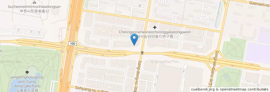 Mapa de ubicacion de Syareumang Plastic Surgery en South Korea, Gyeonggi-Do, Bucheon-Si.