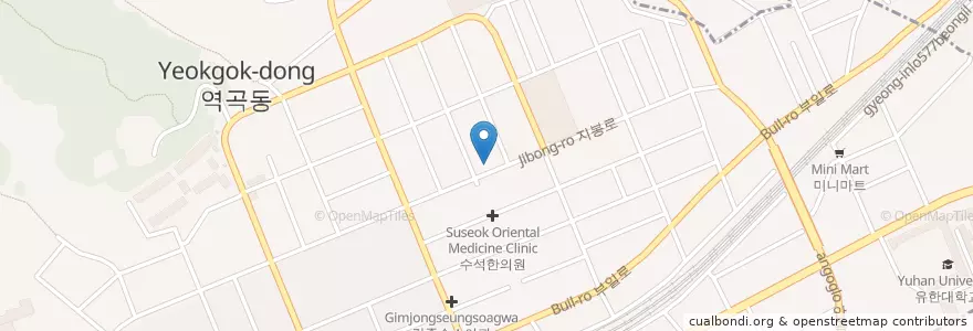 Mapa de ubicacion de 임동현외과의원 en كوريا الجنوبية, 경기도, 부천시.