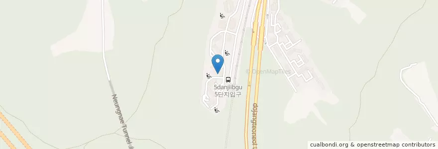 Mapa de ubicacion de 우리들가정의원 en Республика Корея, Кёнгидо, 군포시, 수리동, 대야동.
