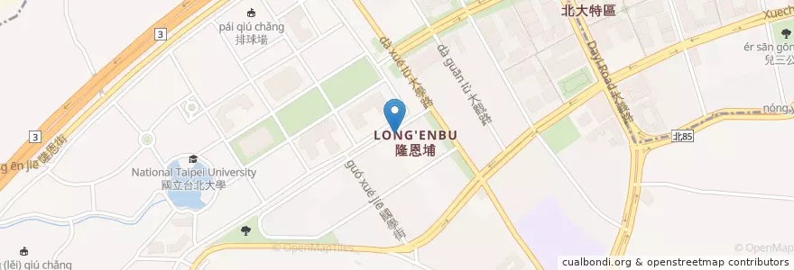 Mapa de ubicacion de 呷尚宝 en 台湾, 新北市, 三峡区.