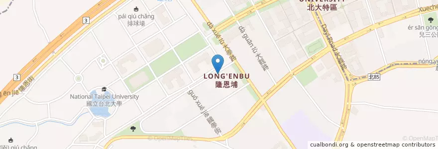 Mapa de ubicacion de 普門茶品 en 타이완, 신베이 시, 싼샤 구.