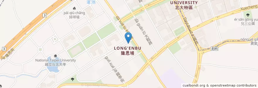 Mapa de ubicacion de 魔法義大利 en Taiwan, Nuova Taipei, Sanxia.