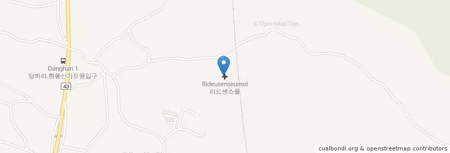 Mapa de ubicacion de 리드센스몰 en 韩国/南韓, 京畿道, 华城市.