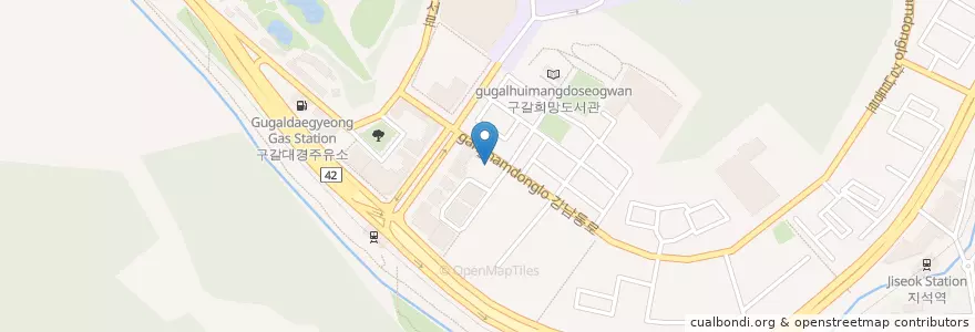 Mapa de ubicacion de 임내과의원 en 대한민국, 경기도, 용인시, 기흥구.