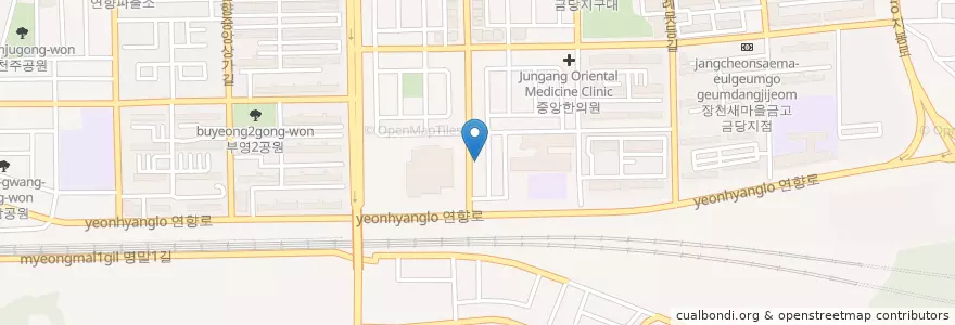 Mapa de ubicacion de 혜원말언어연구소 en 대한민국, 전라남도, 순천시.