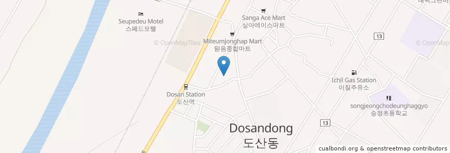 Mapa de ubicacion de 신동성당 en Coreia Do Sul, Jeolla Do Sul, Gwangju, 광산구.