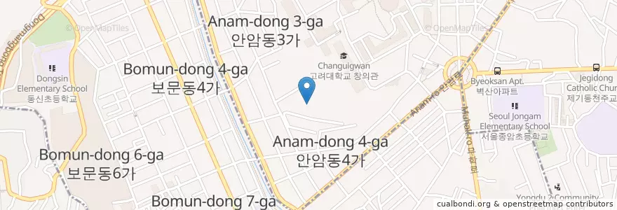 Mapa de ubicacion de 삼익아파트우편취급국 en Güney Kore, Seul.