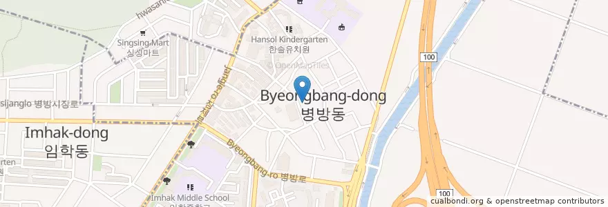 Mapa de ubicacion de 보람유치원 en Corea Del Sur, Incheon, 계양구.