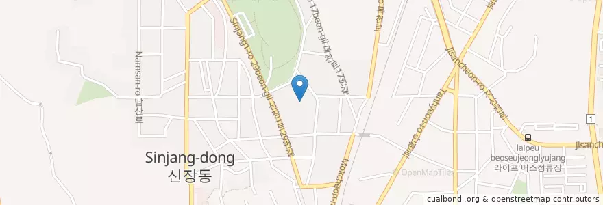 Mapa de ubicacion de 대건유치원 en Südkorea, Gyeonggi-Do, 평택시.