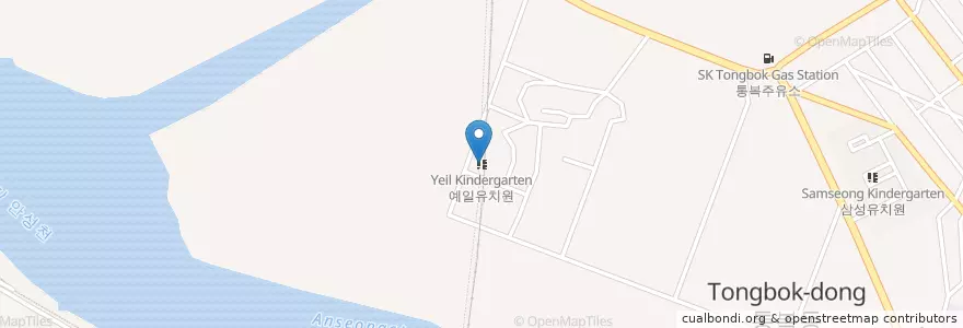 Mapa de ubicacion de 예일유치원 en كوريا الجنوبية, 경기도, 평택시.