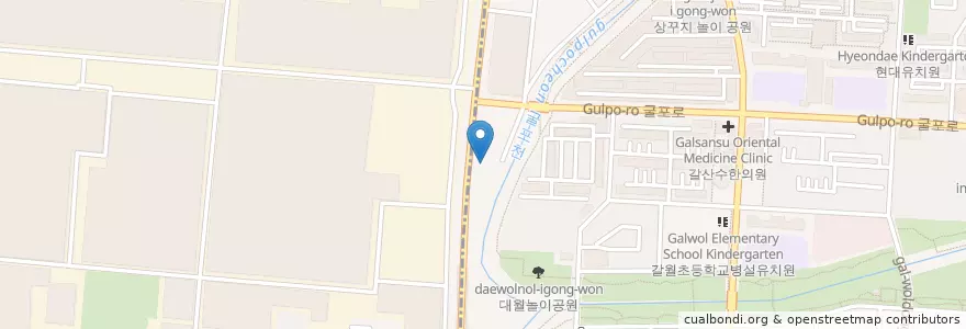 Mapa de ubicacion de 부평로주유소 en 대한민국, 인천, 부평구.