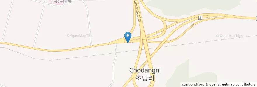 Mapa de ubicacion de 보광주유소 en Coreia Do Sul, Jeolla Do Sul, 보성군.